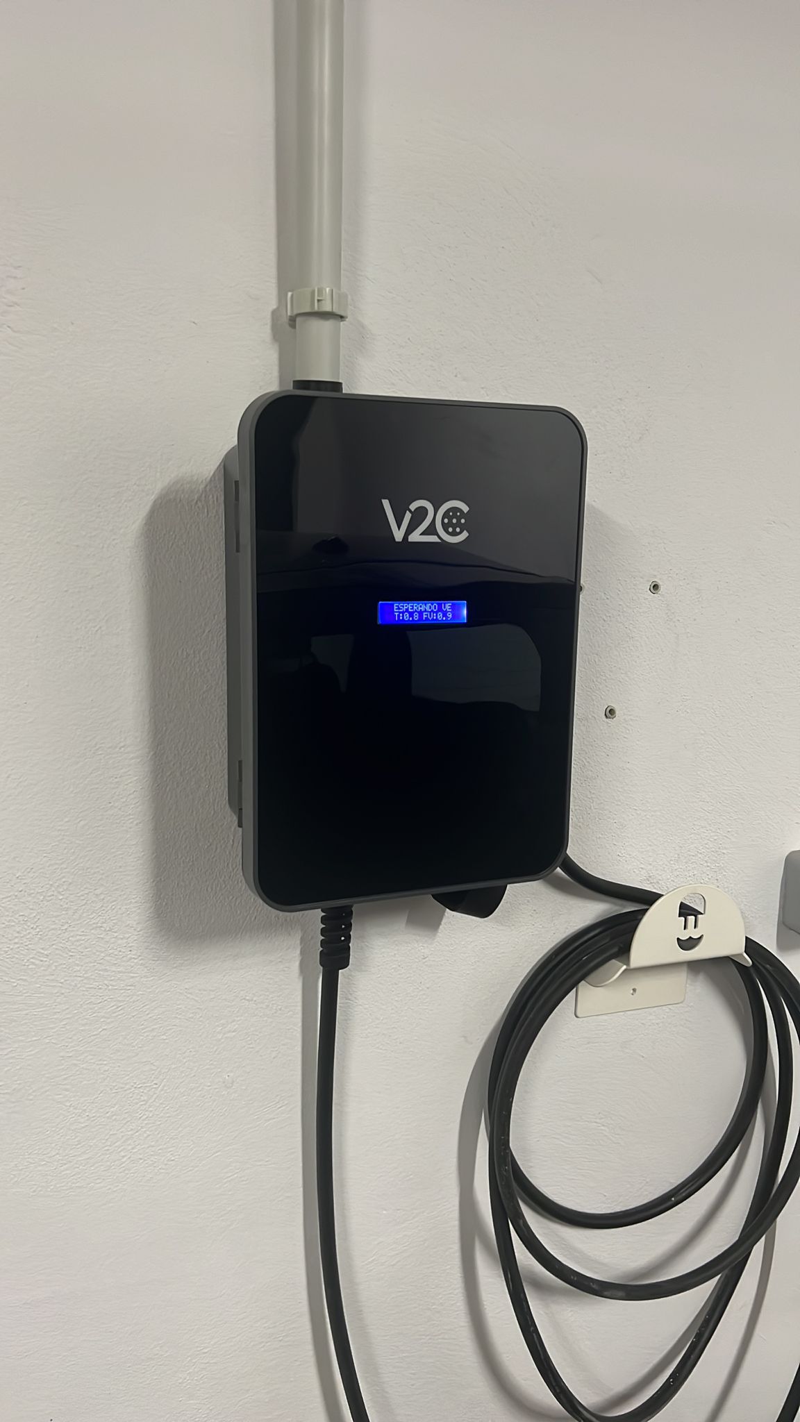 punto de carga vehículo